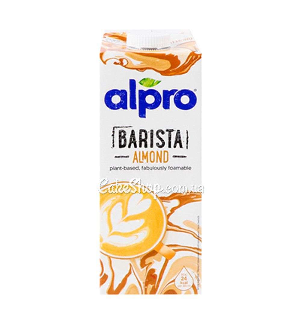 ⋗ Молоко растительное Alpro Barista Миндаль, 1 л купить в Украине ➛ CakeShop.com.ua, фото