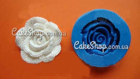 ⋗ Силіконовий молд Троянда діамантова купити в Україні ➛ CakeShop.com.ua, фото