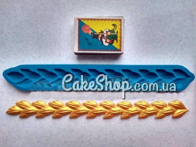 ⋗ Силіконовий молд Плетіння колосок 1 купити в Україні ➛ CakeShop.com.ua, фото