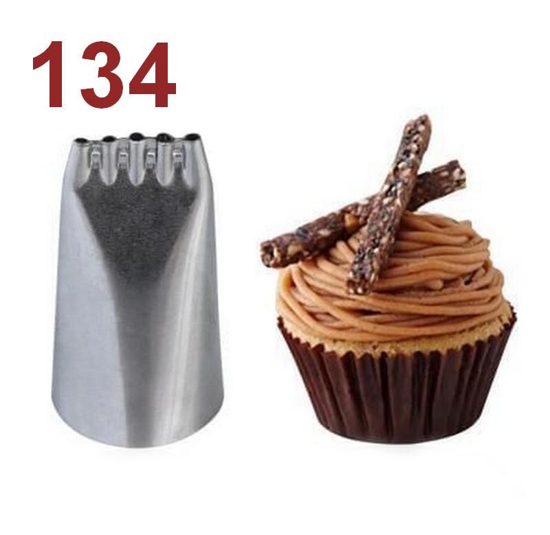 ⋗ Насадка кондитерська Травка (5 отворів) #134 велика купити в Україні ➛ CakeShop.com.ua, фото