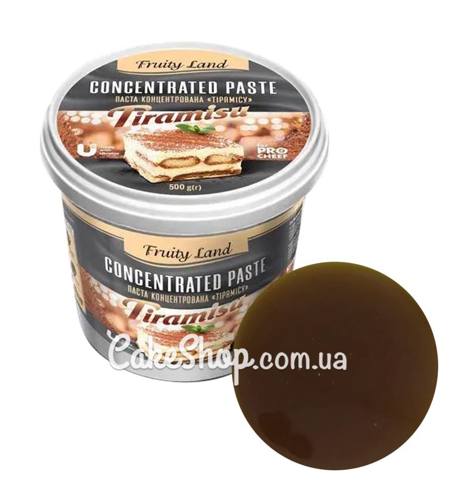 Паста концентрированная Тирамис Fruityland, 500 г - фото