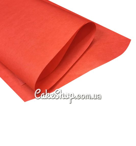 ⋗ Папір тішью щільний Red 30г/м, 10 аркушів купити в Україні ➛ CakeShop.com.ua, фото