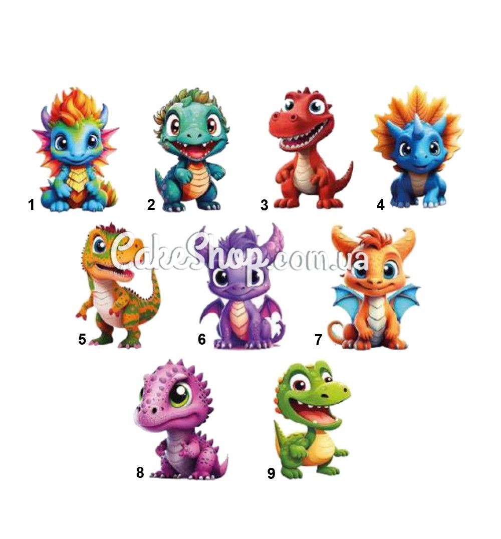 ⋗ Медово-имбирный пряник Диносвит, 1 шт купить в Украине ➛ CakeShop.com.ua, фото