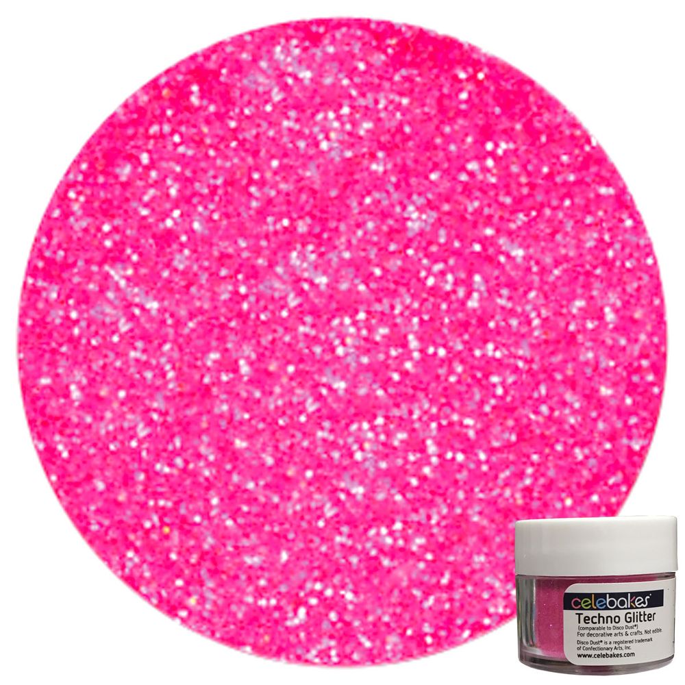 Блестки Disco CK - Ярко розовый/Hot Pink, 5гр - фото