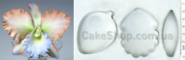⋗ Набор каттеров Орхидея Каттлея 1 купить в Украине ➛ CakeShop.com.ua, фото