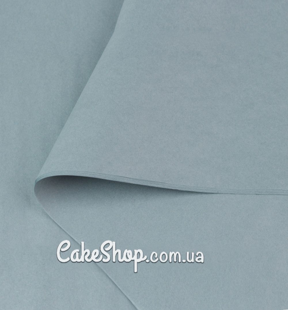 ⋗ Папір тішью LP сірий 28г/м, 10 аркушів купити в Україні ➛ CakeShop.com.ua, фото