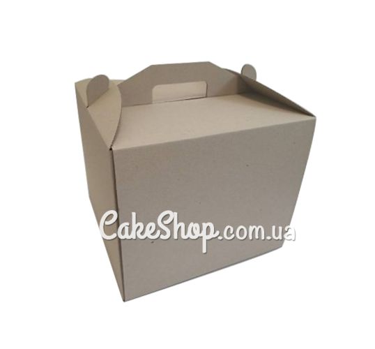 ⋗ Коробка для торта Бурая, 30х30х30 см купить в Украине ➛ CakeShop.com.ua, фото