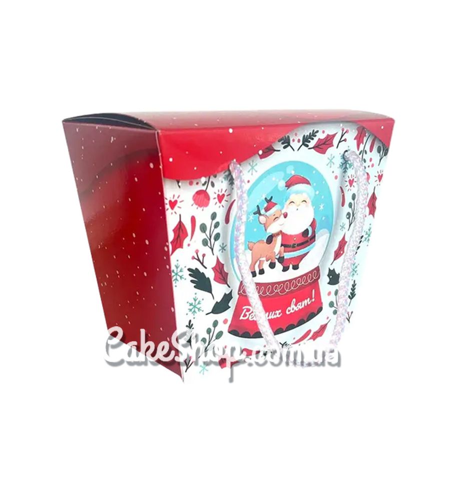 Коробка подарочная Веселих свят, 10х14, 5х13, 5 см - фото