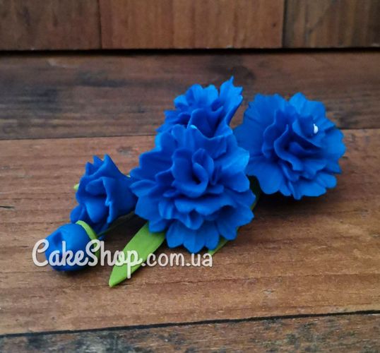 ⋗ Сахарная фигурка Веточка василька ТМ Сладо купить в Украине ➛ CakeShop.com.ua, фото