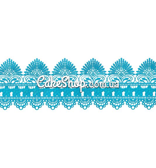 ⋗ Мереживо з айсінгу Кондекор #38 Блакитне купити в Україні ➛ CakeShop.com.ua, фото