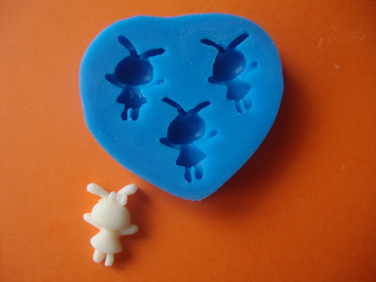 ⋗ Силиконовый молд Зайчик купить в Украине ➛ CakeShop.com.ua, фото