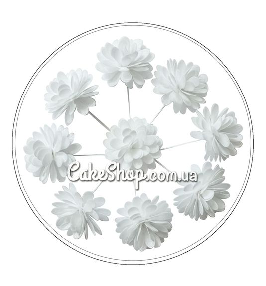 ⋗ Вафельна квітка Хризантема 9 шт ТМ Сладо купити в Україні ➛ CakeShop.com.ua, фото