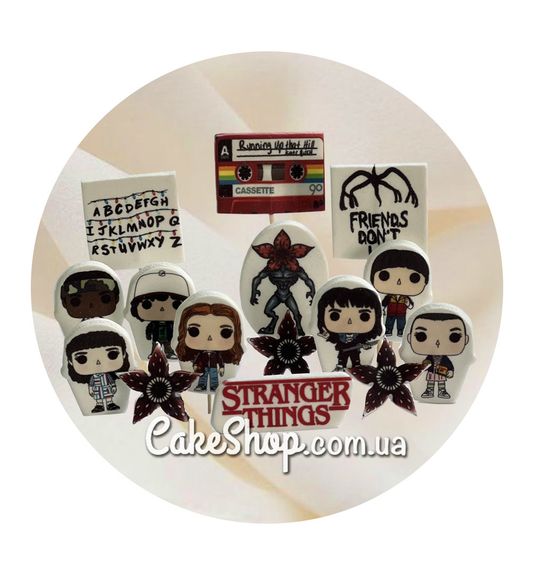 ⋗ Сахарные фигурки Удивительные Дива/Stranger Things ТМ KD купить в Украине ➛ CakeShop.com.ua, фото