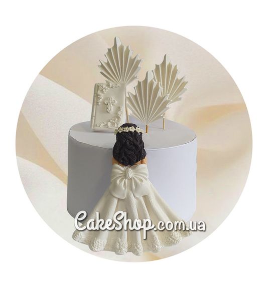 ⋗ Сахарные фигурки Причастие 2 (брюнетка) ТМ KD купить в Украине ➛ CakeShop.com.ua, фото