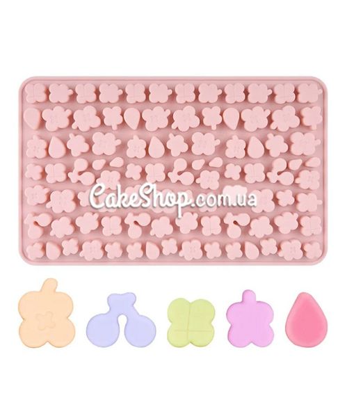 ⋗ Силиконовая форма Листики купить в Украине ➛ CakeShop.com.ua, фото