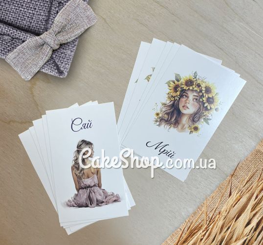 ⋗ Открытка Мрій, сяй 7х11,5 см, 10 шт купить в Украине ➛ CakeShop.com.ua, фото
