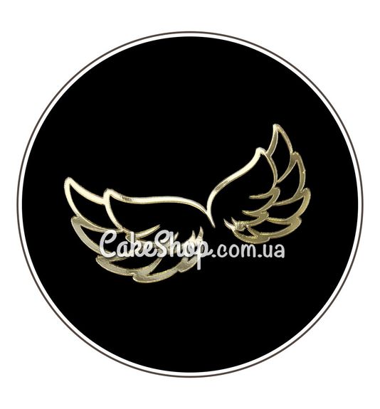 ⋗ Акриловий топпер Lion бічний Крила золото купити в Україні ➛ CakeShop.com.ua, фото
