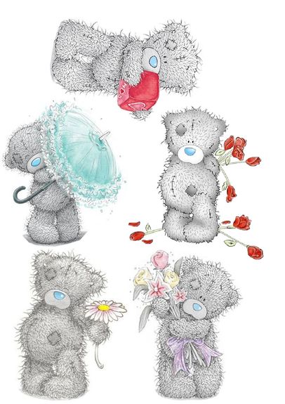 ⋗ Вафельная картинка Мишка Тедди 9 купить в Украине ➛ CakeShop.com.ua, фото