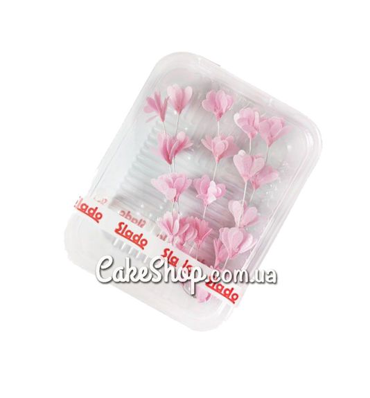 ⋗ Вафельный цветок Веточка сакуры розовая ТМ Сладо купить в Украине ➛ CakeShop.com.ua, фото