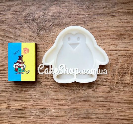 ⋗ Силіконовий молд для льодяників Пінгвін купити в Україні ➛ CakeShop.com.ua, фото