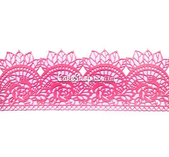 ⋗ Мереживо з айсінгу Slado #06 Рожеве купити в Україні ➛ CakeShop.com.ua, фото