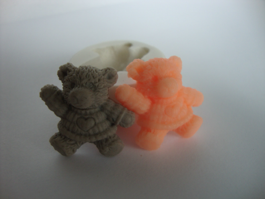 ⋗ Силиконовый молд Мишка Тедди купить в Украине ➛ CakeShop.com.ua, фото