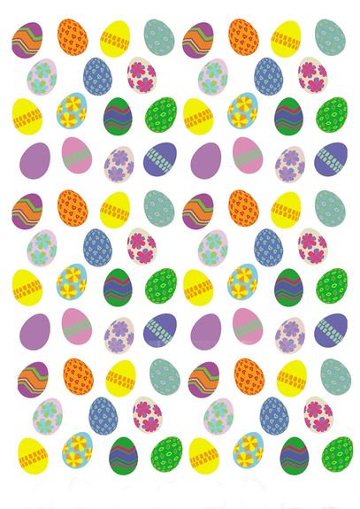 ⋗ Трансфер для меренги Великдень 1 купити в Україні ➛ CakeShop.com.ua, фото