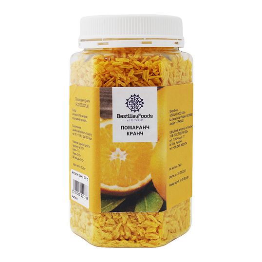 ⋗ Кранч Апельсин Diana food, 25г купити в Україні ➛ CakeShop.com.ua, фото