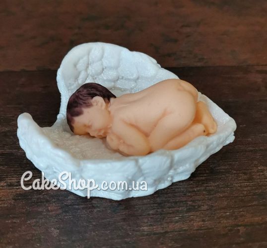 ⋗ Цукрова фігурка Немовля на крилах ТМ Сладо купити в Україні ➛ CakeShop.com.ua, фото