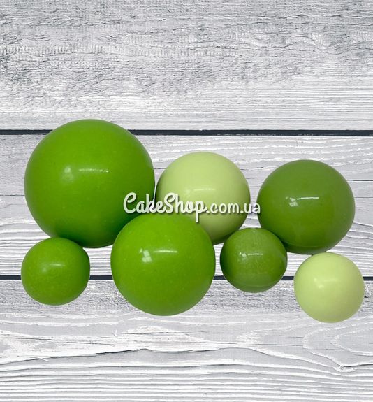 ⋗ Сфера шоколадна SD Тріо зелені купити в Україні ➛ CakeShop.com.ua, фото