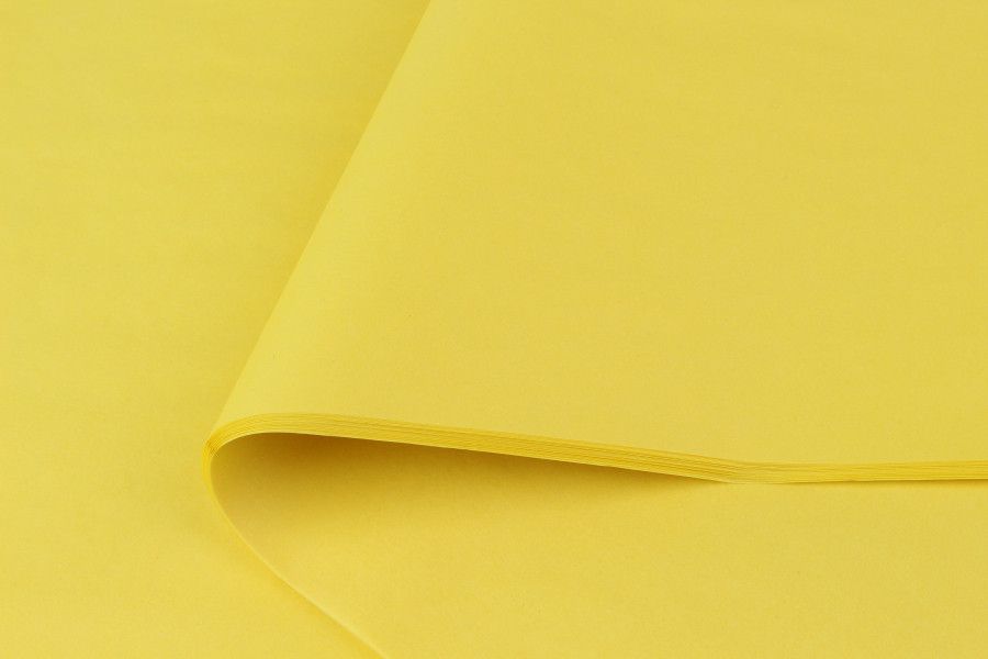 ⋗ Папір тішью LP жовтий 28г/м, 10 аркушів купити в Україні ➛ CakeShop.com.ua, фото