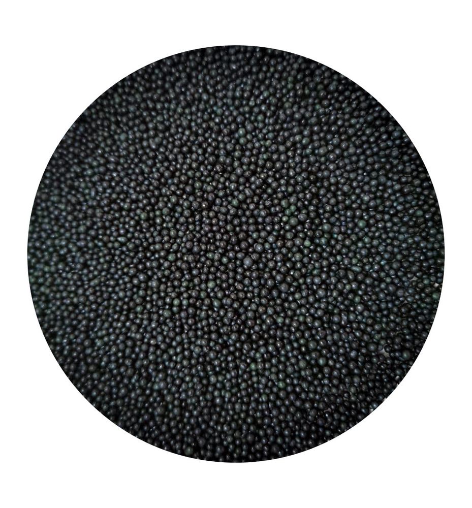 Посипка цукрова кульки Чорні 1 мм, 50 г - фото