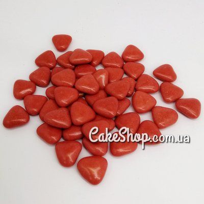 ⋗ Декор шоколадный Сердца красные, 50 г купить в Украине ➛ CakeShop.com.ua, фото