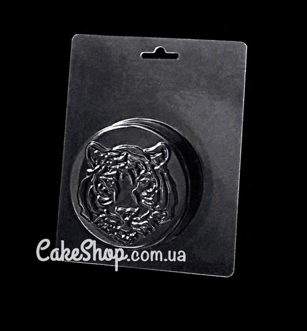 ⋗ Пластиковая форма для шоколада медаль Тигр 22 купить в Украине ➛ CakeShop.com.ua, фото