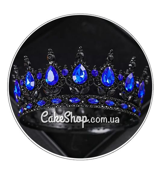 ⋗ Корона Чорна/Сапфір купити в Україні ➛ CakeShop.com.ua, фото