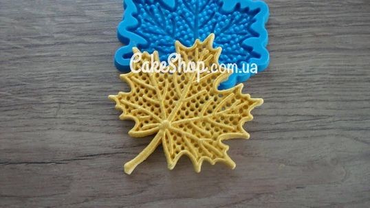 ⋗ Силіконовий молд Кленовий лист 1 купити в Україні ➛ CakeShop.com.ua, фото