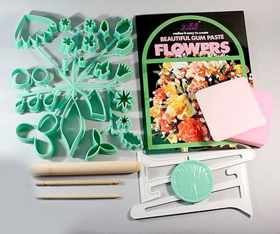 Кондитерський набір для створення квітів - фото