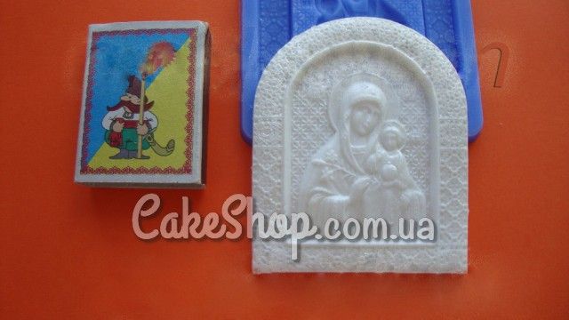 ⋗ Силиконовий молд Ікона Матір Божа купити в Україні ➛ CakeShop.com.ua, фото