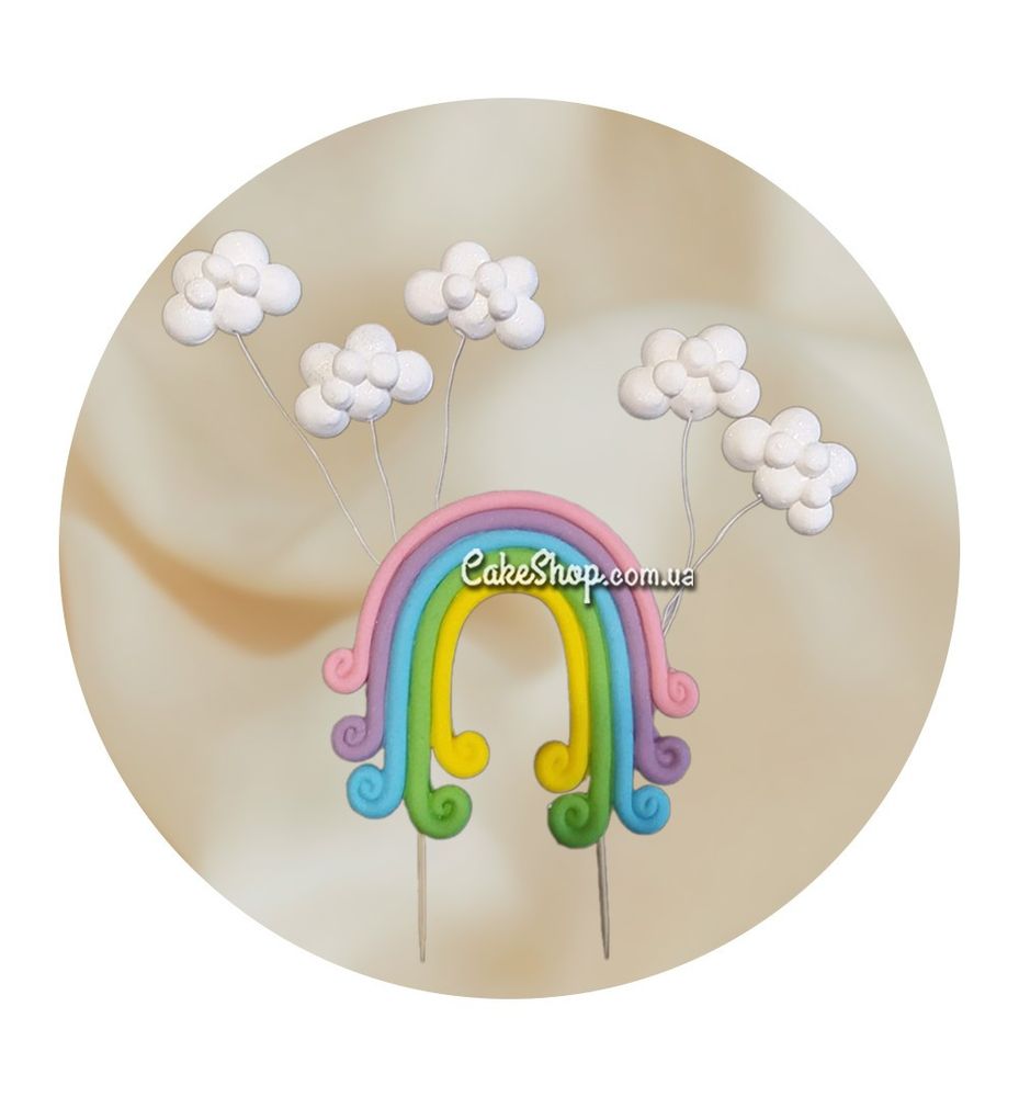 Цукрові фігурки Веселка ТМ KD - фото