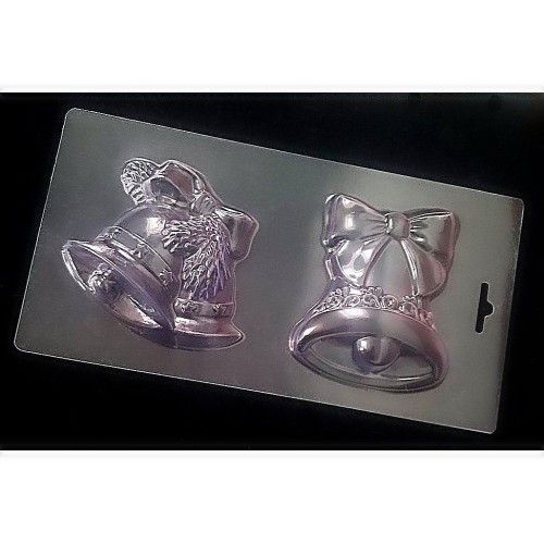 ⋗ Пластикова форма для шоколаду Дзвіночки купити в Україні ➛ CakeShop.com.ua, фото