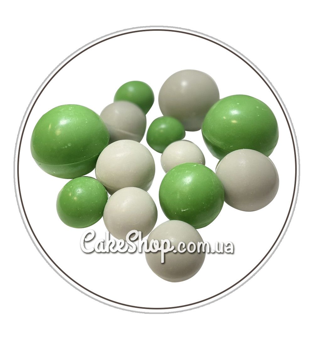⋗ Сфера шоколадная ДомК Серая-оливка купить в Украине ➛ CakeShop.com.ua, фото