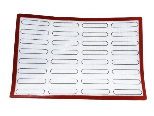 ⋗ Силіконовий килимок з розміткою для еклерів Великий (32 шт) купити в Україні ➛ CakeShop.com.ua, фото