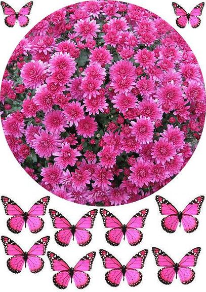 ⋗ Вафельна картинка Букет 2 купити в Україні ➛ CakeShop.com.ua, фото