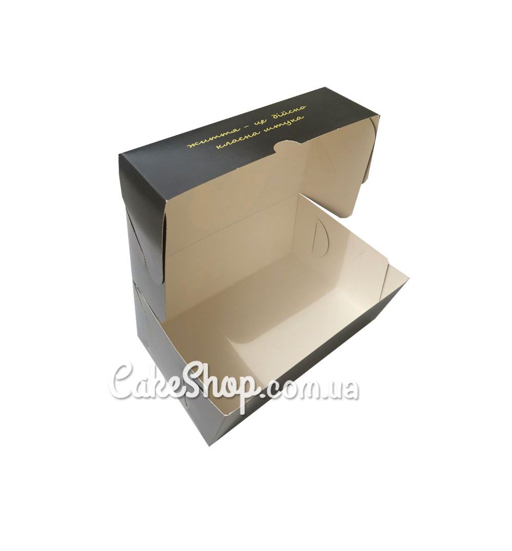 ⋗ Коробка-контейнер для десертів Сови, 18х12х8 см купити в Україні ➛ CakeShop.com.ua, фото