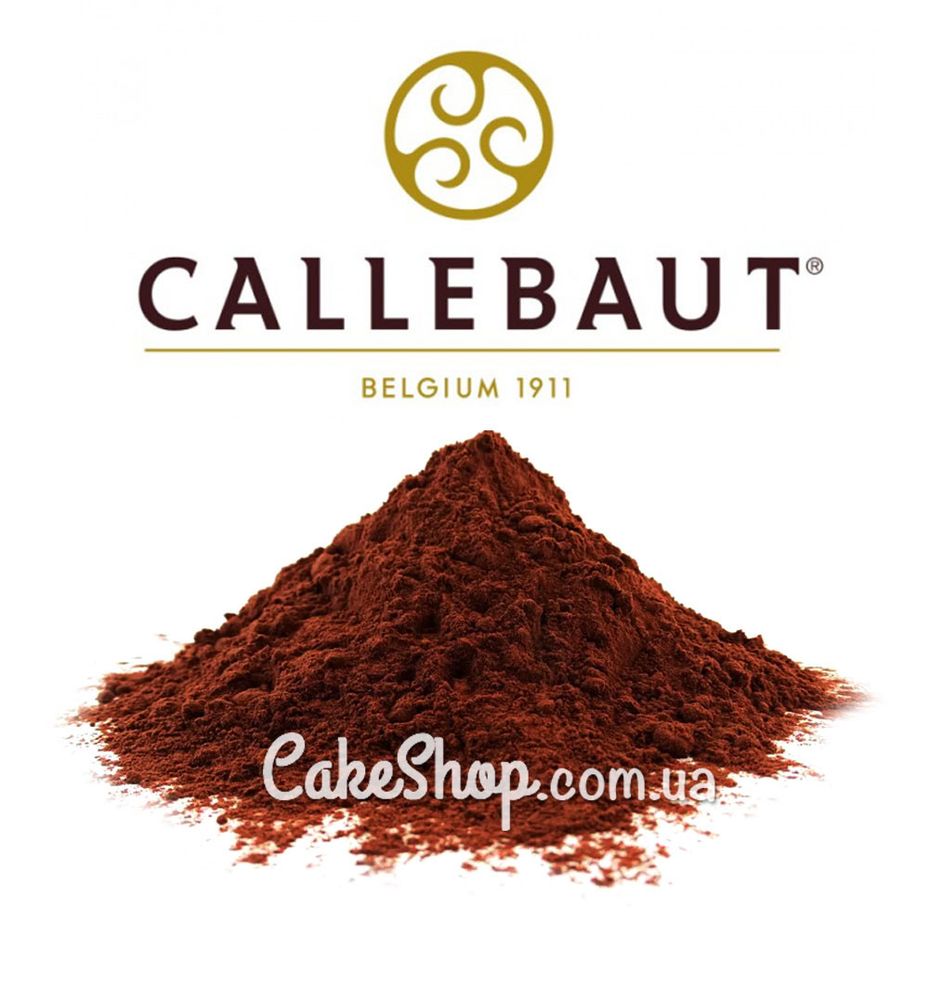 Какао-порошок алкализованный 22-24% Callebaut, 1кг - фото