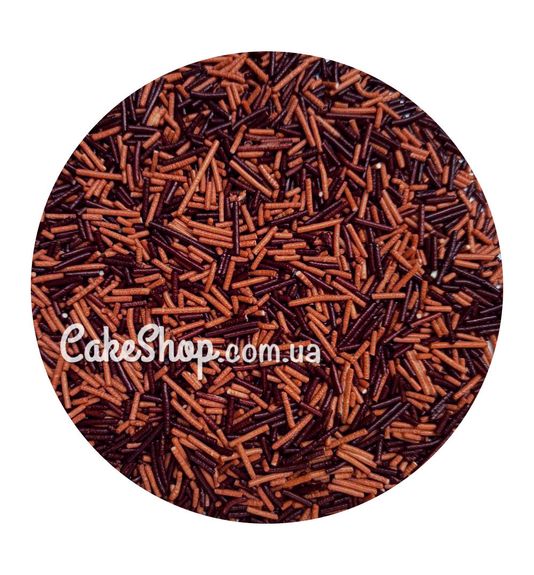 ⋗ Посипка цукрова "Вермішель" Шоколадне щастя, 50г купити в Україні ➛ CakeShop.com.ua, фото