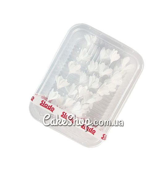 ⋗ Вафельный цветок Веточка сакуры белая ТМ Сладо купить в Украине ➛ CakeShop.com.ua, фото