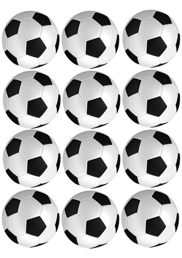 Вафельная картинка Футбольный мяч 5 - фото