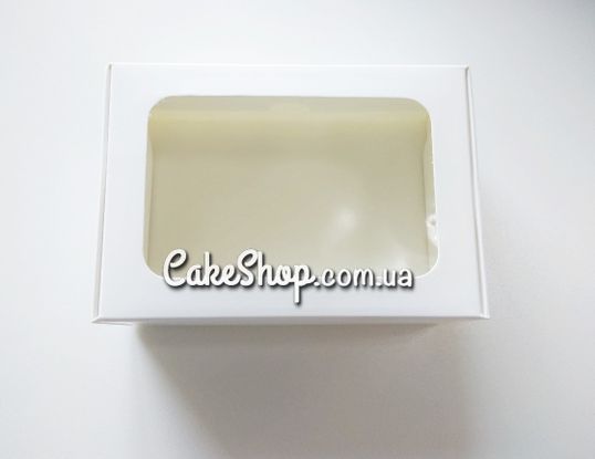 ⋗ Коробка на 8 макаронс с прозрачным окном Белая, 14х10х5,5 см купить в Украине ➛ CakeShop.com.ua, фото