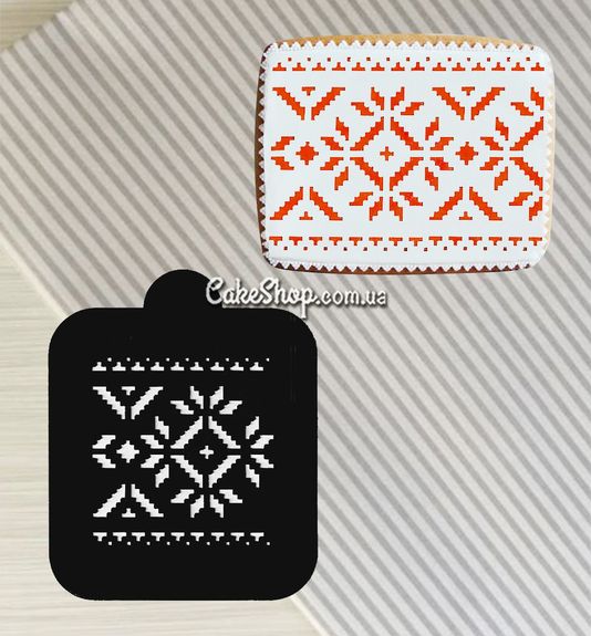⋗ Трафарет Вишиванка 6 купити в Україні ➛ CakeShop.com.ua, фото